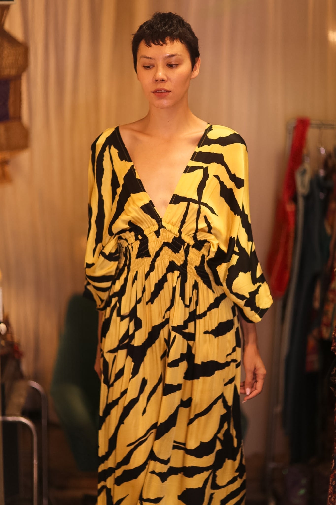 SILK DRESS ZURI WARNET