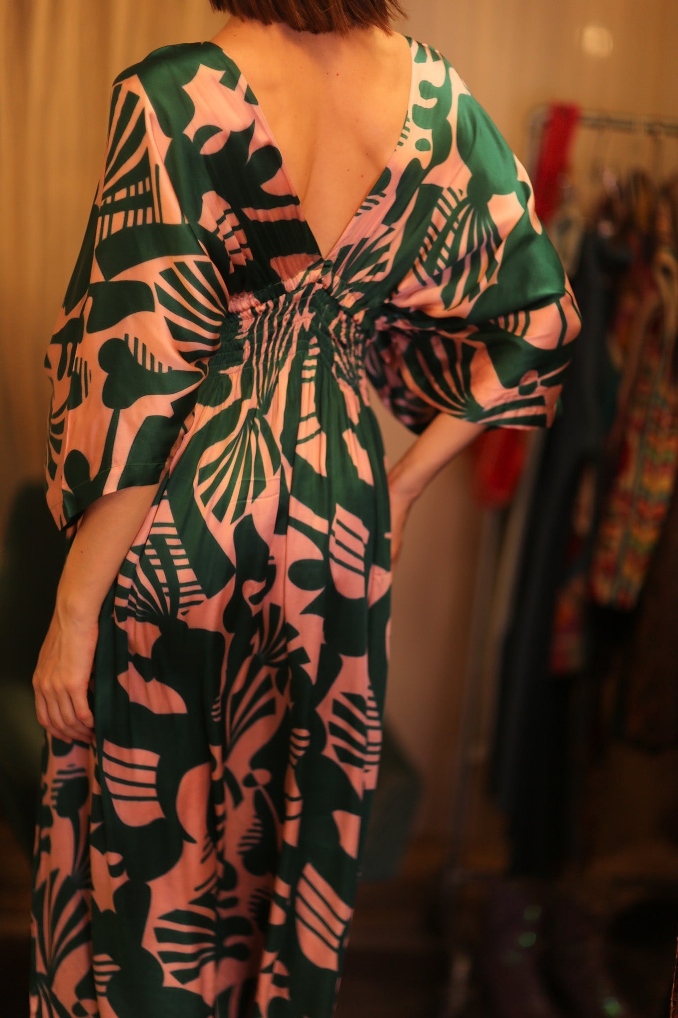 ZURI SILK DRESS ALANSEIN