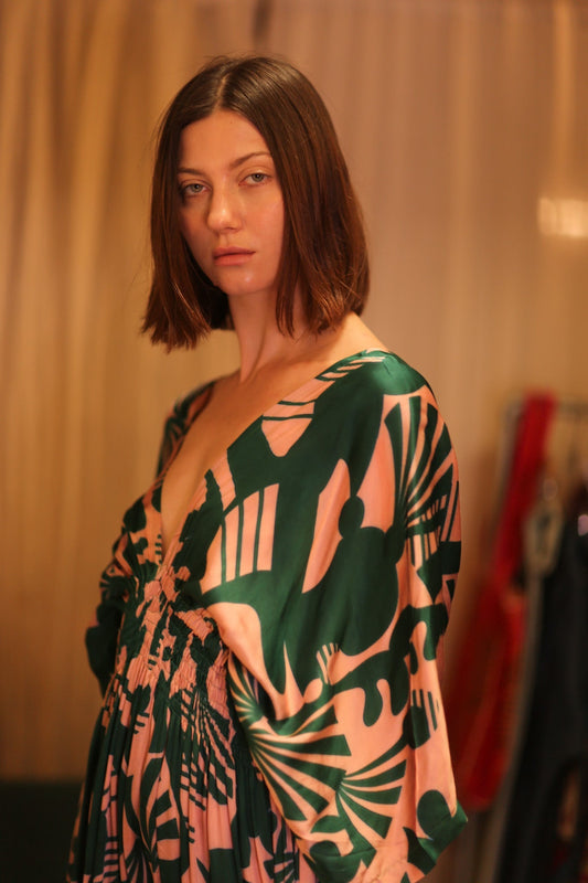 ZURI SILK DRESS ALANSEIN