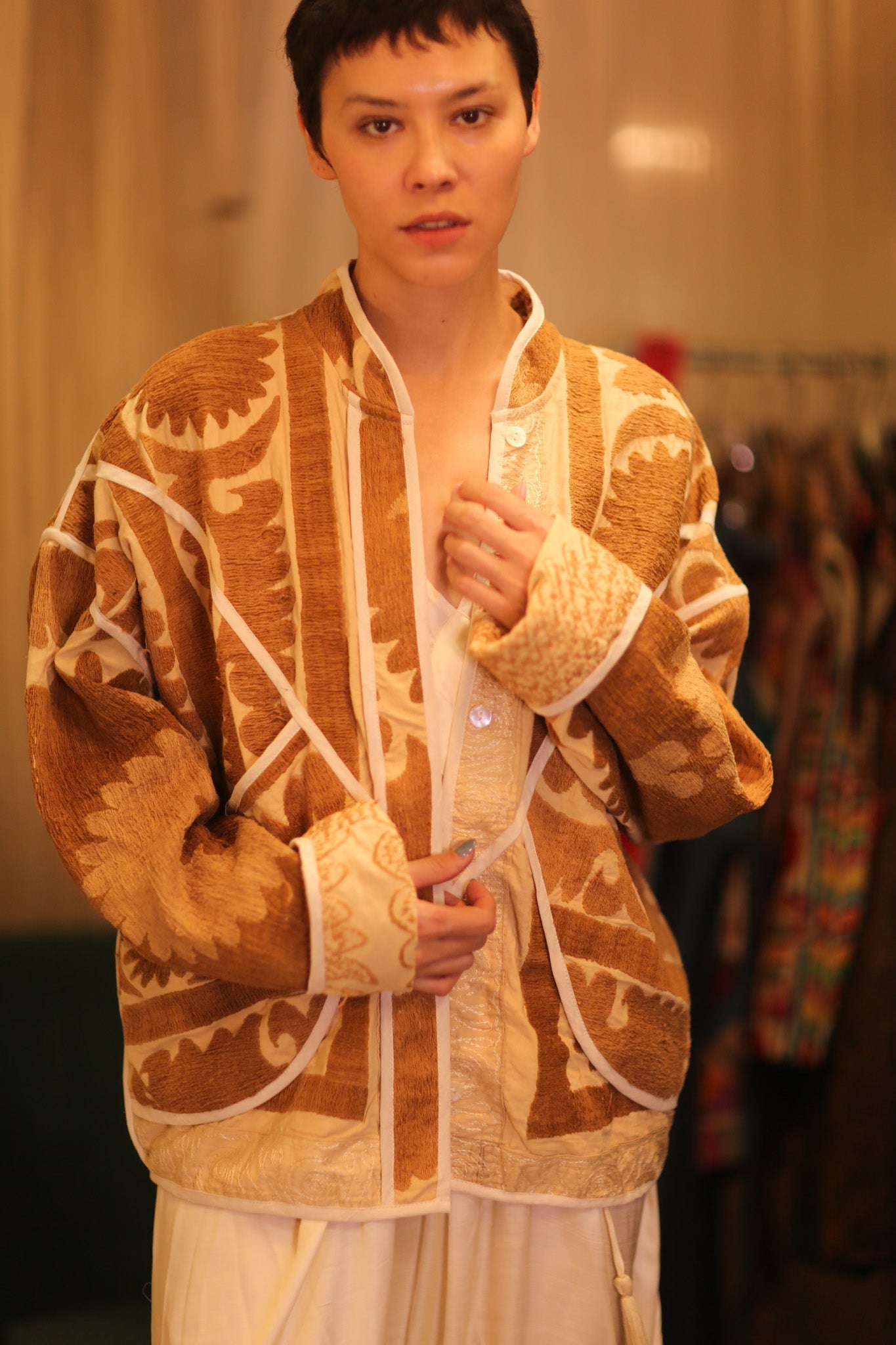 EMBROIDERED SUZANI JACKET PDIN
