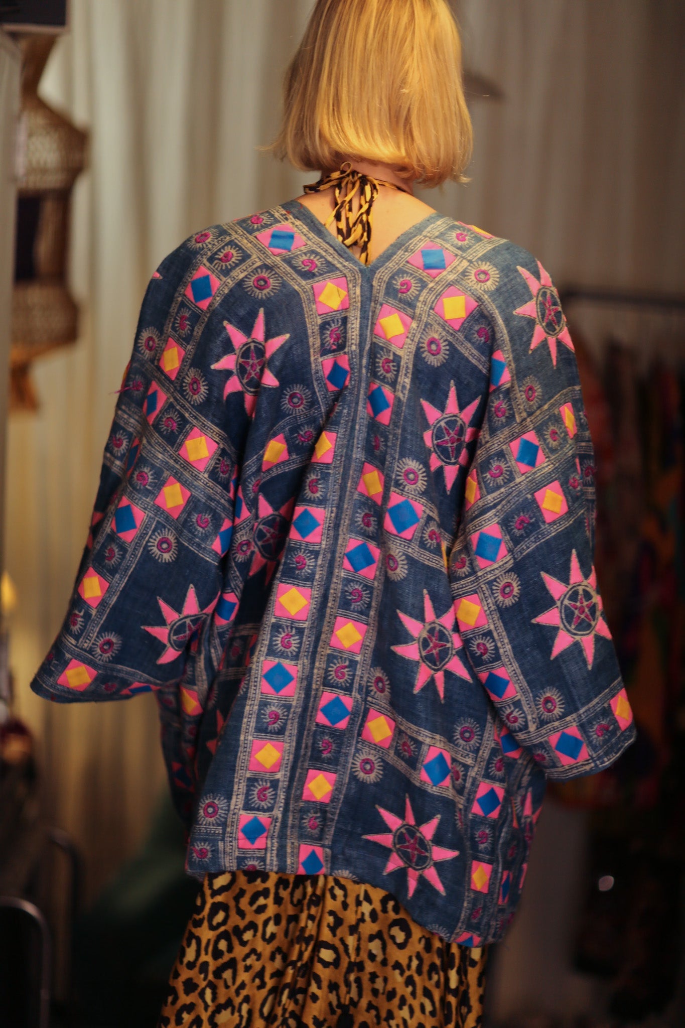 DAMON KANCHON SHORT KIMONO PINK