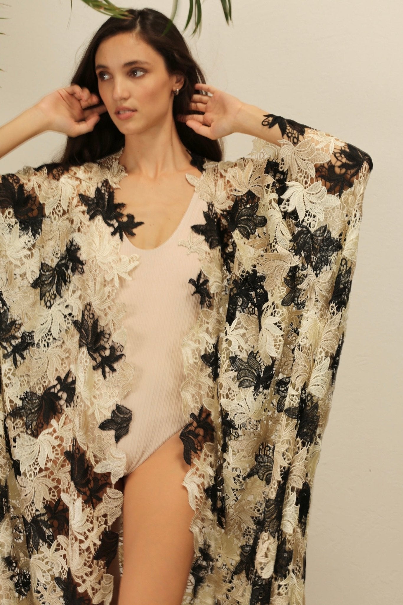 ACANTHA FLOWER LACE KIMONO - MOMO STUDIO BERLIN - Berlin Concept Store - sustainable & ethical fashion