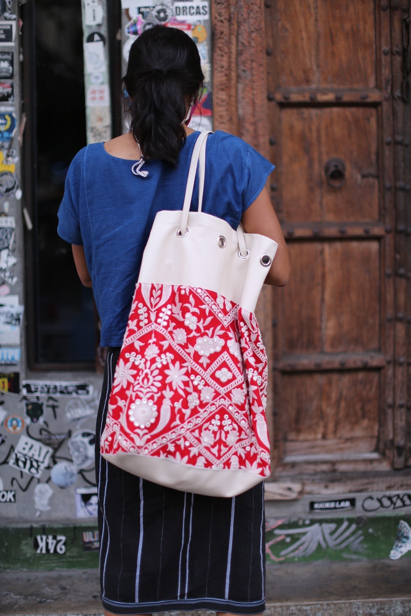 ALMA EMBROIDERED ARTISAN BAG - MOMO STUDIO BERLIN - Berlin Concept Store - sustainable & ethical fashion
