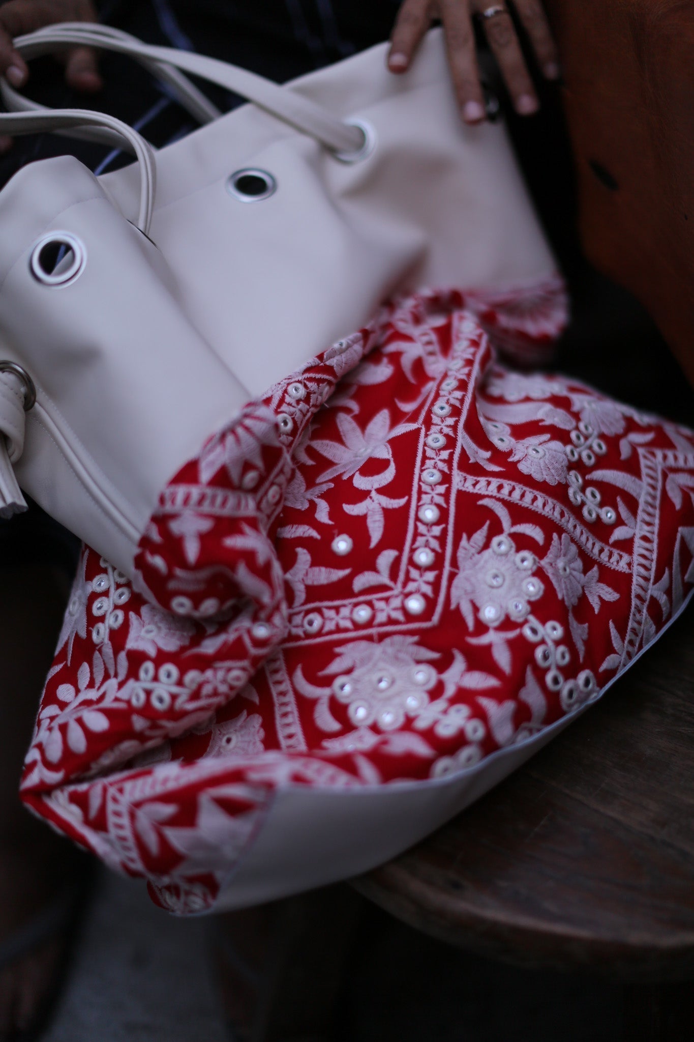 ALMA EMBROIDERED ARTISAN BAG - MOMO STUDIO BERLIN - Berlin Concept Store - sustainable & ethical fashion