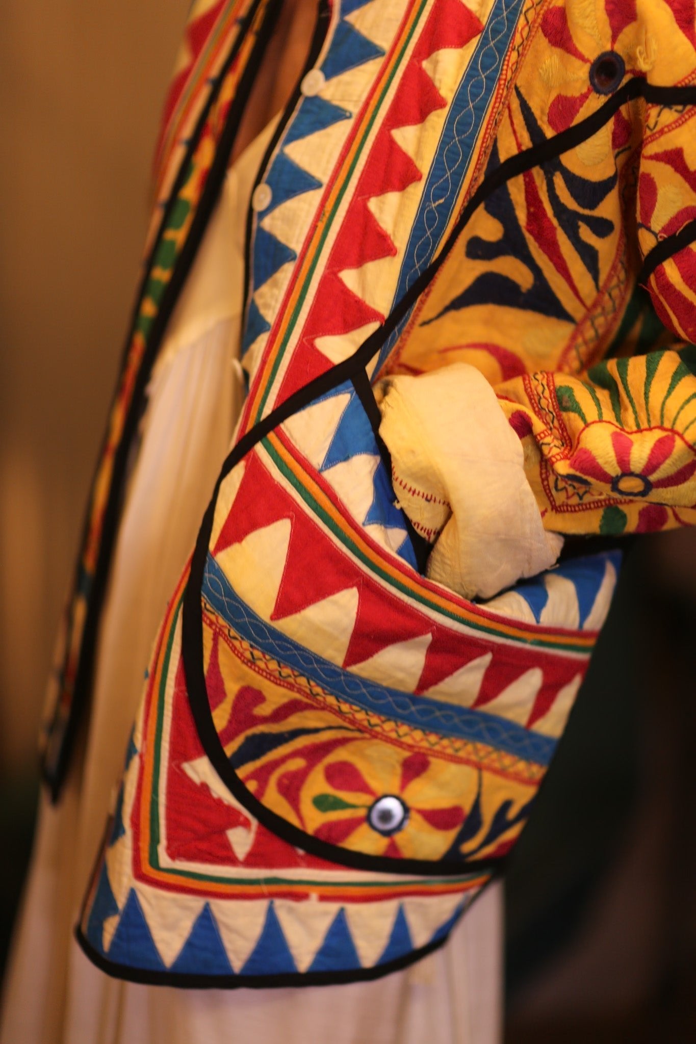 ANTIQUE VINTAGE FABRIC JACKET LIRU - MOMO STUDIO BERLIN - Berlin Concept Store - sustainable & ethical fashion