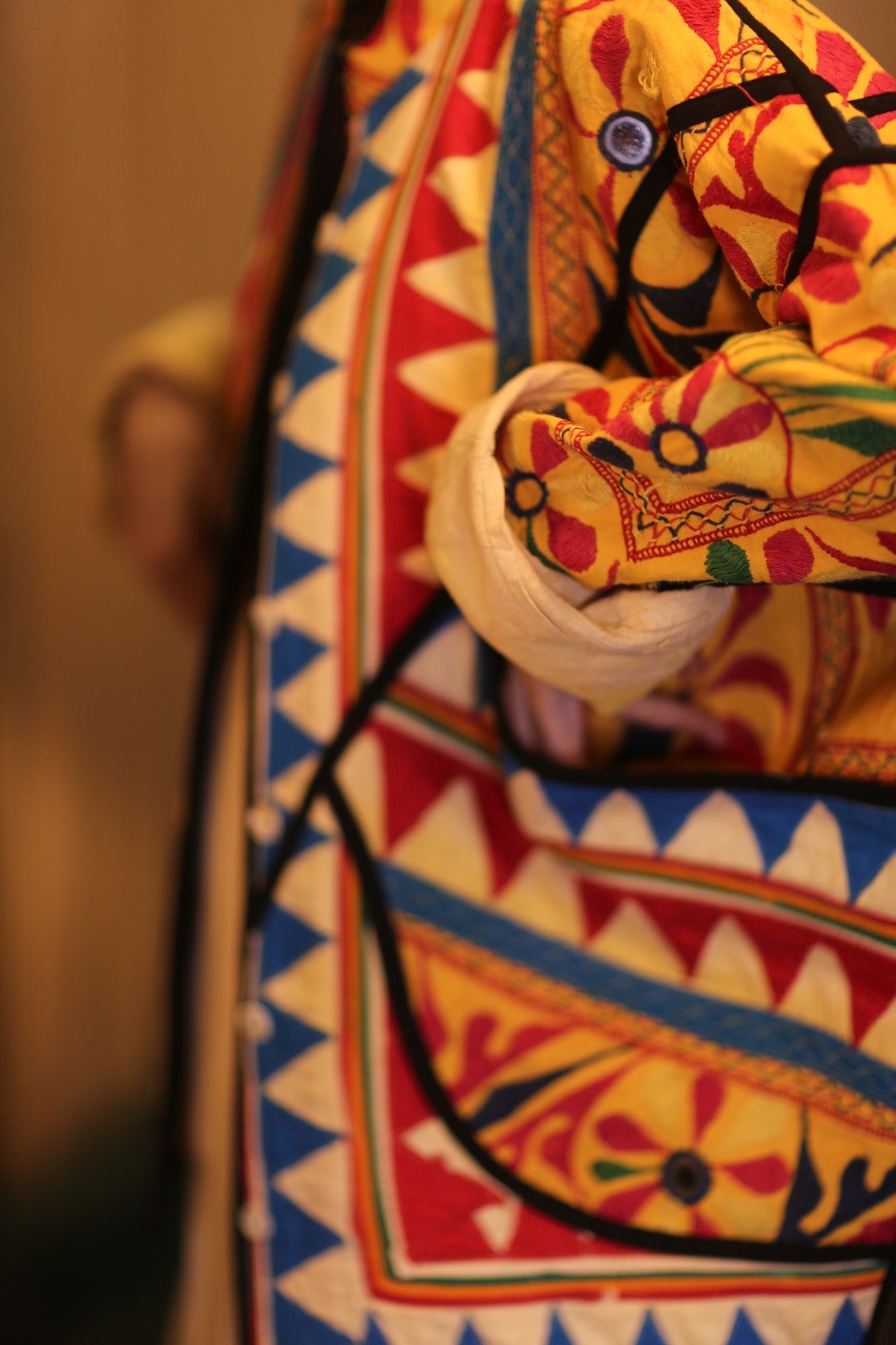 ANTIQUE VINTAGE FABRIC JACKET LIRU - MOMO STUDIO BERLIN - Berlin Concept Store - sustainable & ethical fashion