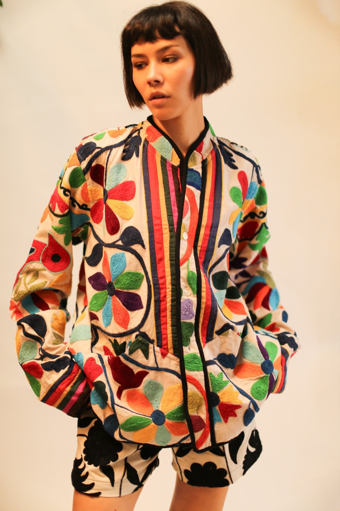 ARTISANS SUANZI JACKET LILAH - MOMO STUDIO BERLIN - Berlin Concept Store - sustainable & ethical fashion