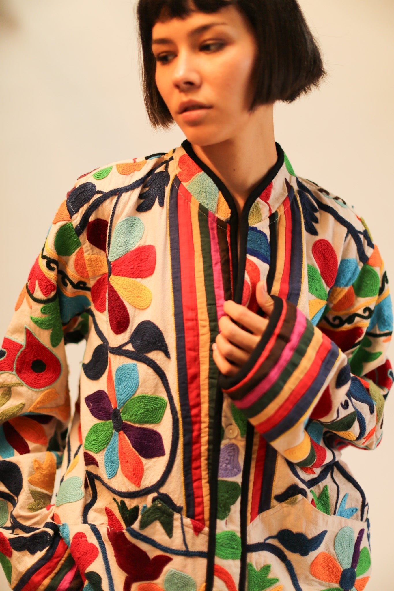 ARTISANS SUANZI JACKET LILAH - MOMO STUDIO BERLIN - Berlin Concept Store - sustainable & ethical fashion