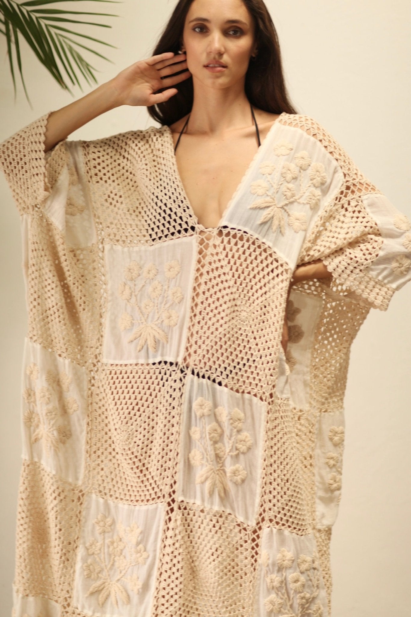 AURORA CROCHET KAFTAN - MOMO STUDIO BERLIN - Berlin Concept Store - sustainable & ethical fashion