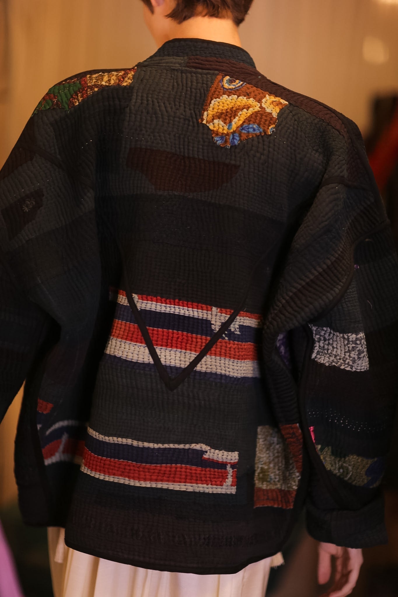 BLACK KANTHA PATCHWORK JACKET BLACK HERBERT - MOMO STUDIO BERLIN - Berlin Concept Store - sustainable & ethical fashion
