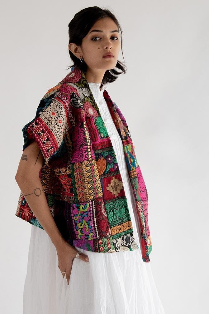 Bolero Kimono Jacket Echo - MOMO STUDIO BERLIN - Berlin Concept Store - sustainable & ethical fashion