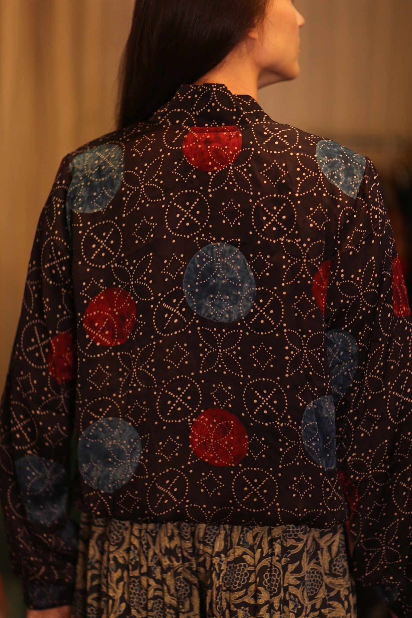 BOMBER JACKET SILK ANCHA DOMI - MOMO STUDIO BERLIN - Berlin Concept Store - sustainable & ethical fashion