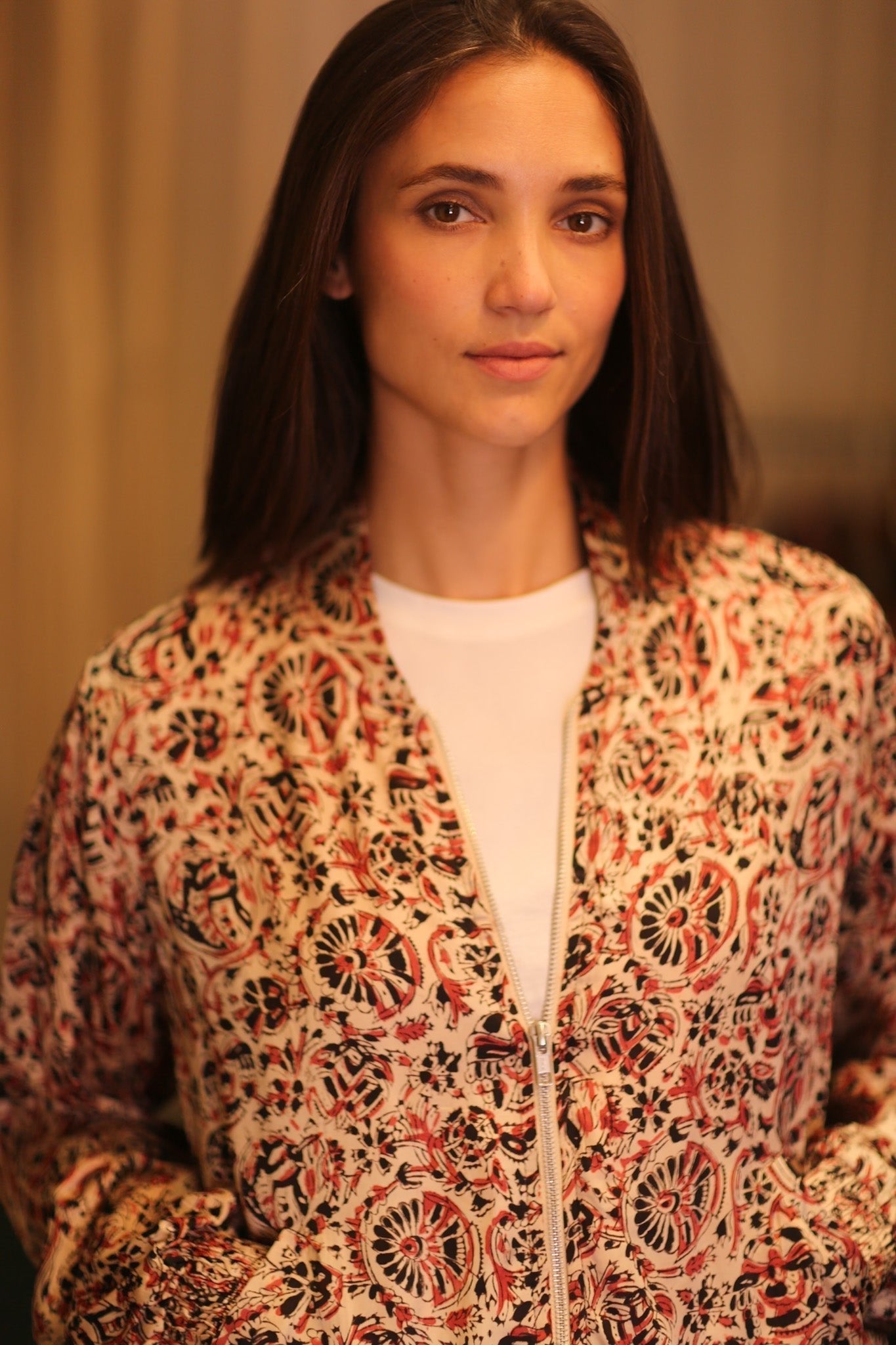 BOMBER JACKET SILK ANCHA FAROLA - MOMO STUDIO BERLIN - Berlin Concept Store - sustainable & ethical fashion