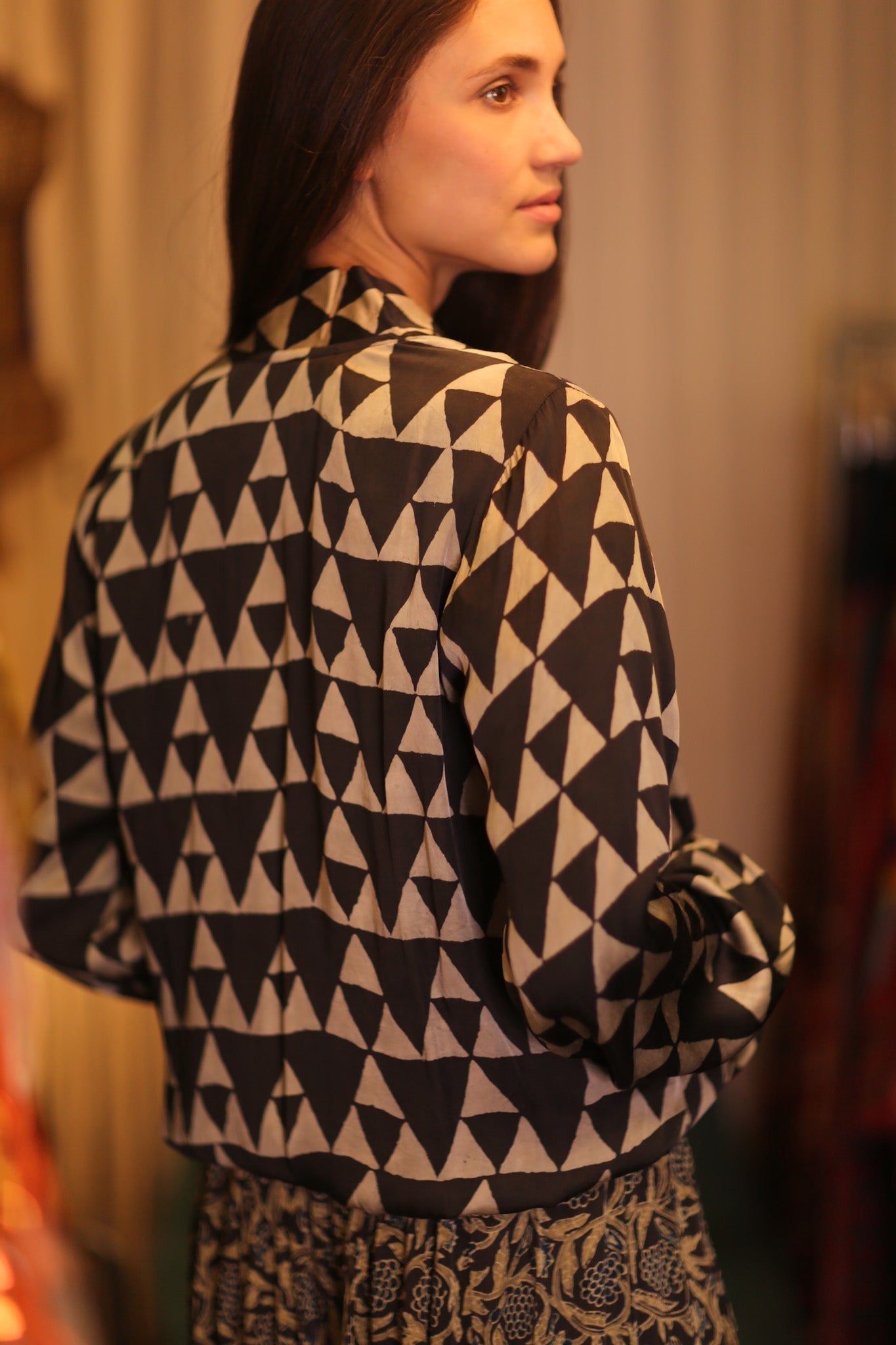 BOMBER JACKET SILK ANCHA ISRA - MOMO STUDIO BERLIN - Berlin Concept Store - sustainable & ethical fashion