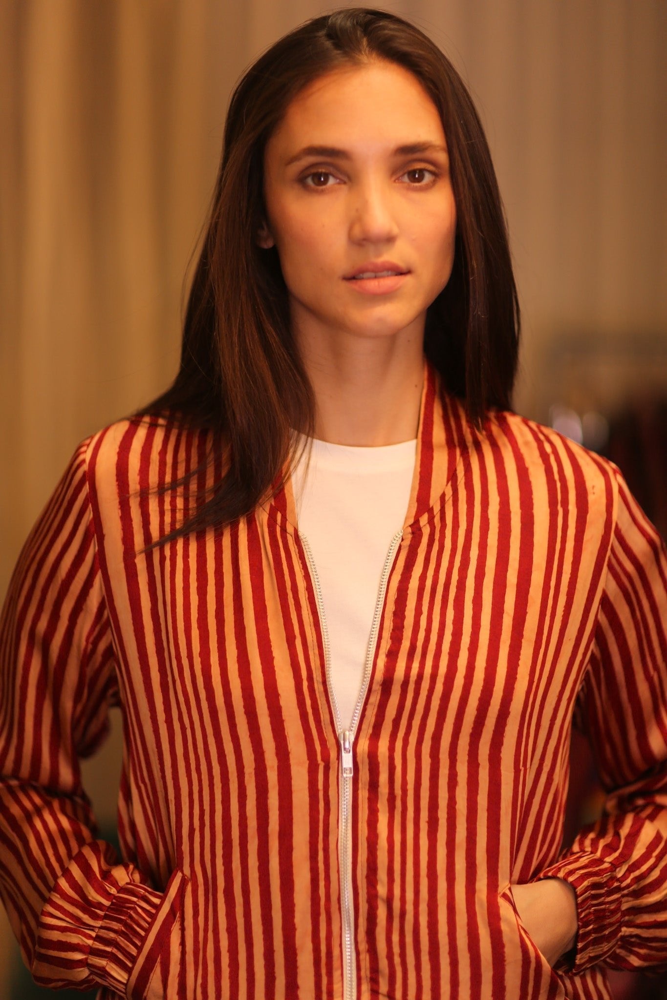 BOMBER JACKET SILK ANCHA ITALEA - MOMO STUDIO BERLIN - Berlin Concept Store - sustainable & ethical fashion