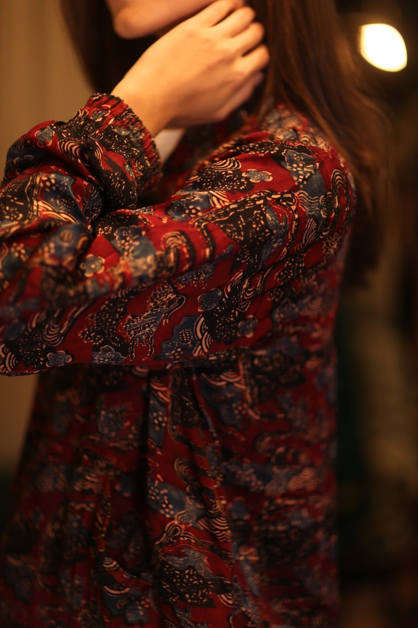 BOMBER JACKET SILK ANCHA POPI - MOMO STUDIO BERLIN - Berlin Concept Store - sustainable & ethical fashion