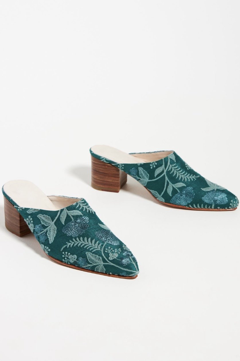 BOTANICAL HEELED MULES X ANTHROPOLOGIE - MOMO STUDIO BERLIN - Berlin Concept Store - sustainable & ethical fashion