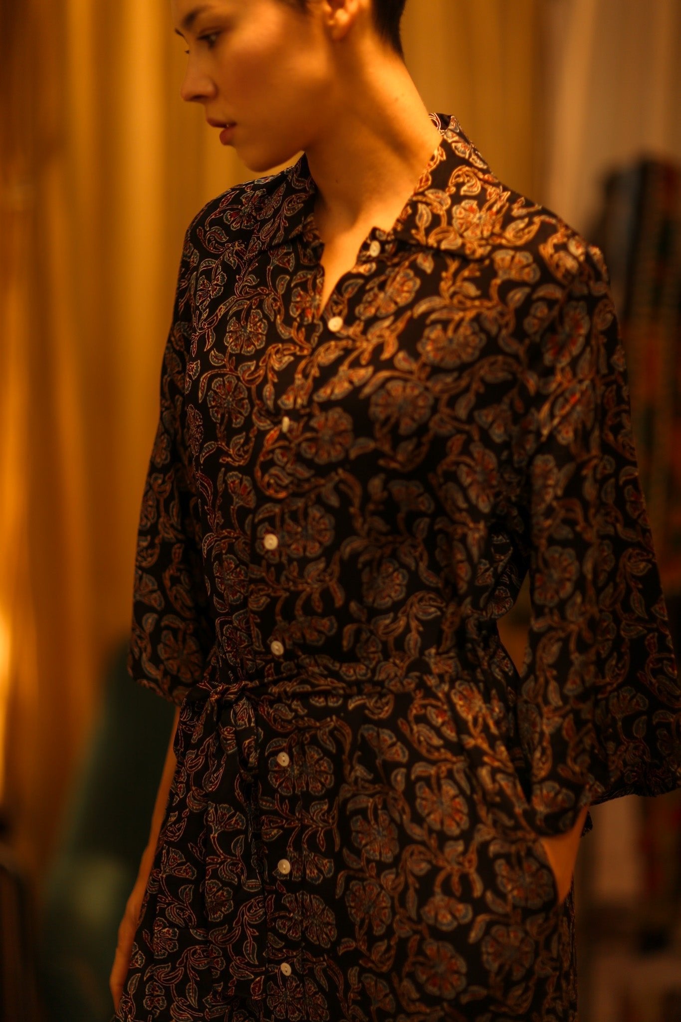 BOTTOM DOWN DRESS OLISA - MOMO STUDIO BERLIN - Berlin Concept Store - sustainable & ethical fashion