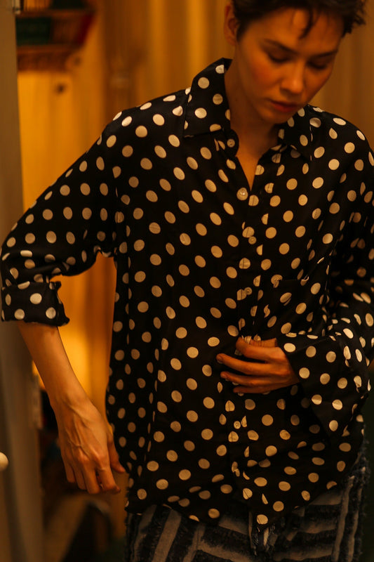 BOYFRIEND BILLIE BLACK AND WHITE - MOMO STUDIO BERLIN - Berlin Concept Store - sustainable & ethical fashion