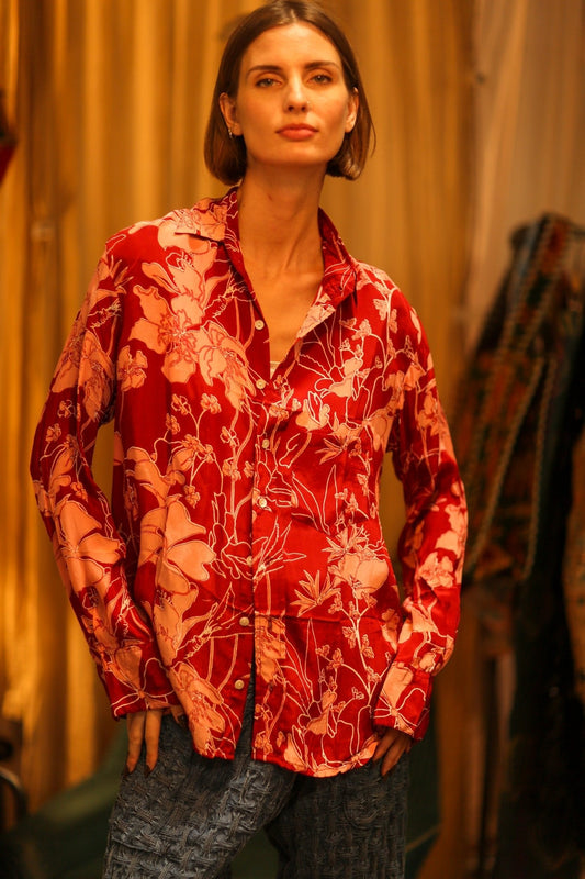 BOYFRIEND BILLIE RED JUNGLE - MOMO STUDIO BERLIN - Berlin Concept Store - sustainable & ethical fashion