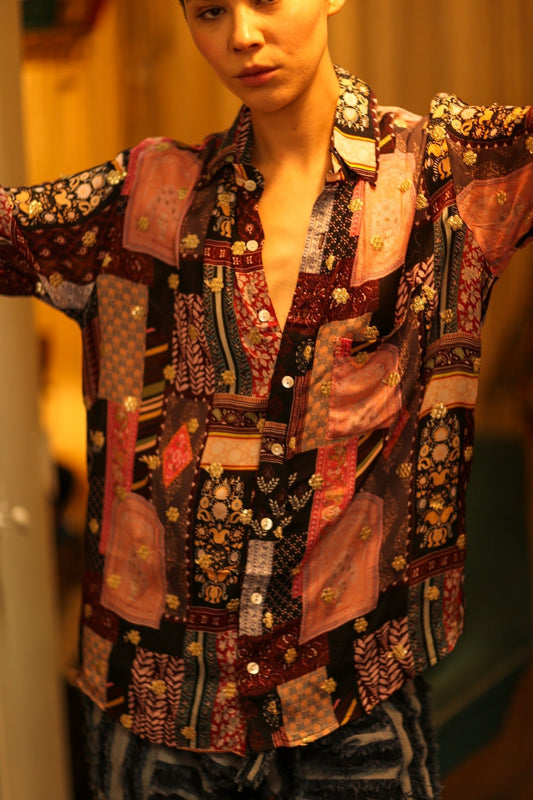 BOYFRIEND BILLIE TIM EMBROIDERED - MOMO STUDIO BERLIN - Berlin Concept Store - sustainable & ethical fashion