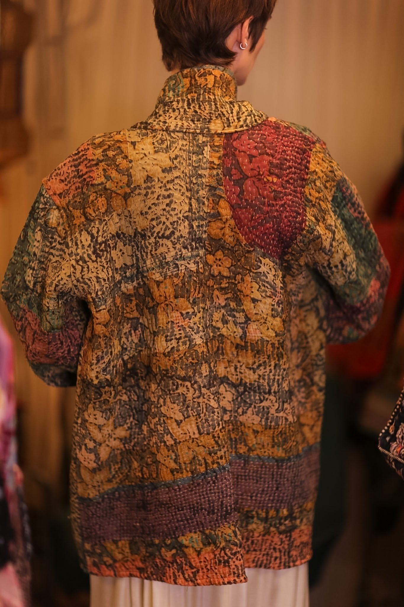 BRIGHT AND WARM KANTHA JACKET MYIAT - MOMO STUDIO BERLIN - Berlin Concept Store - sustainable & ethical fashion