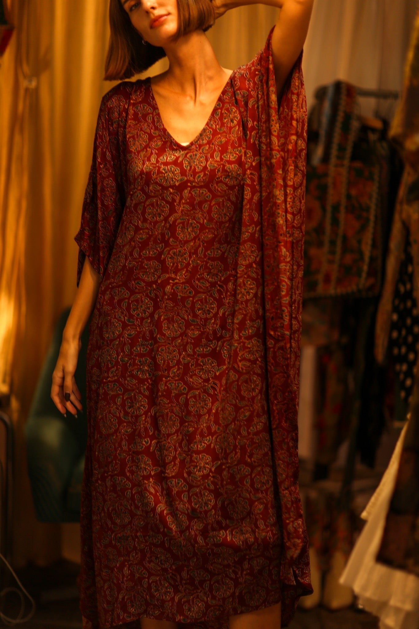 CAFTAN DRESS OZANI - MOMO STUDIO BERLIN - Berlin Concept Store - sustainable & ethical fashion