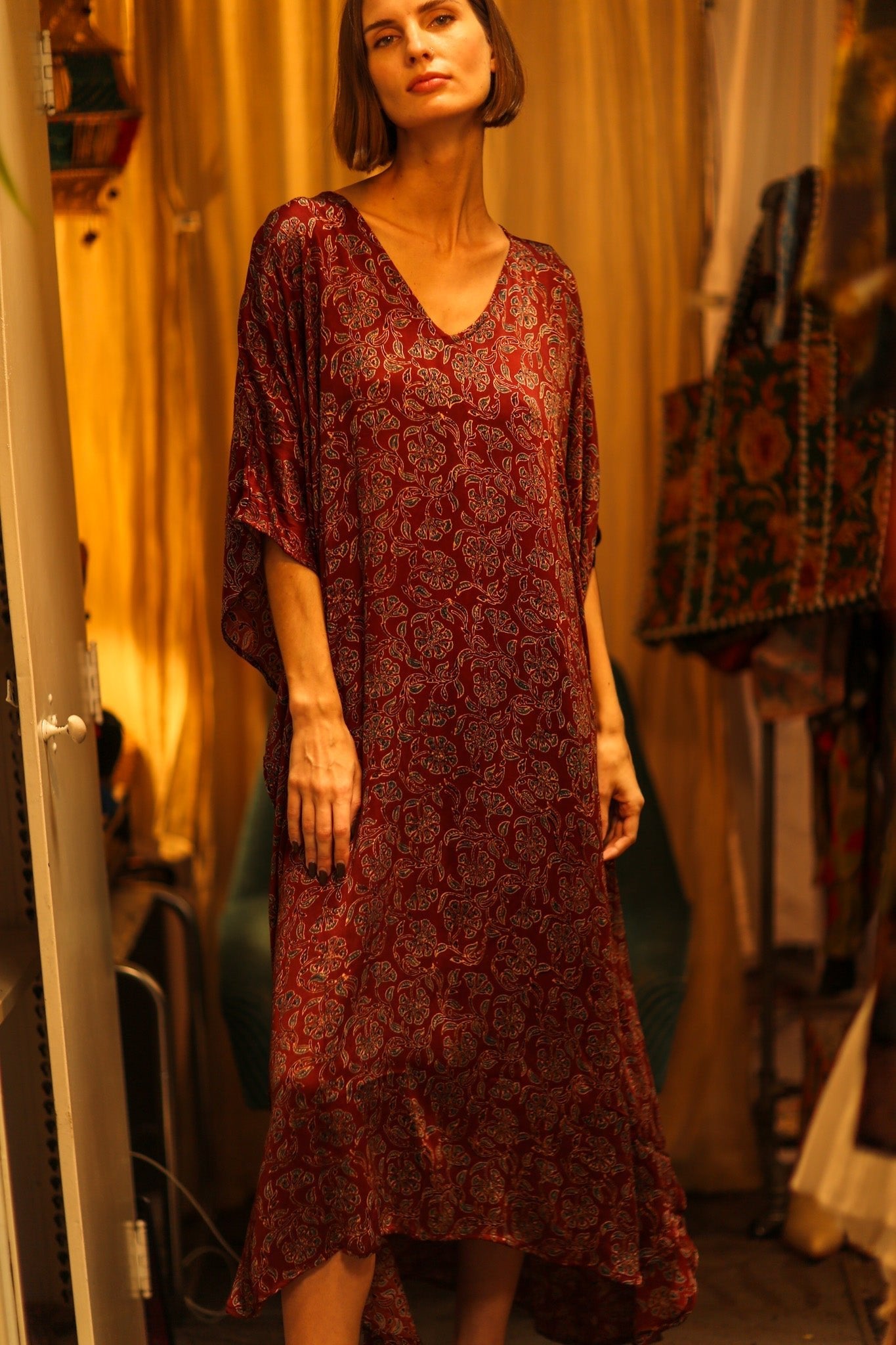 CAFTAN DRESS OZANI - MOMO STUDIO BERLIN - Berlin Concept Store - sustainable & ethical fashion