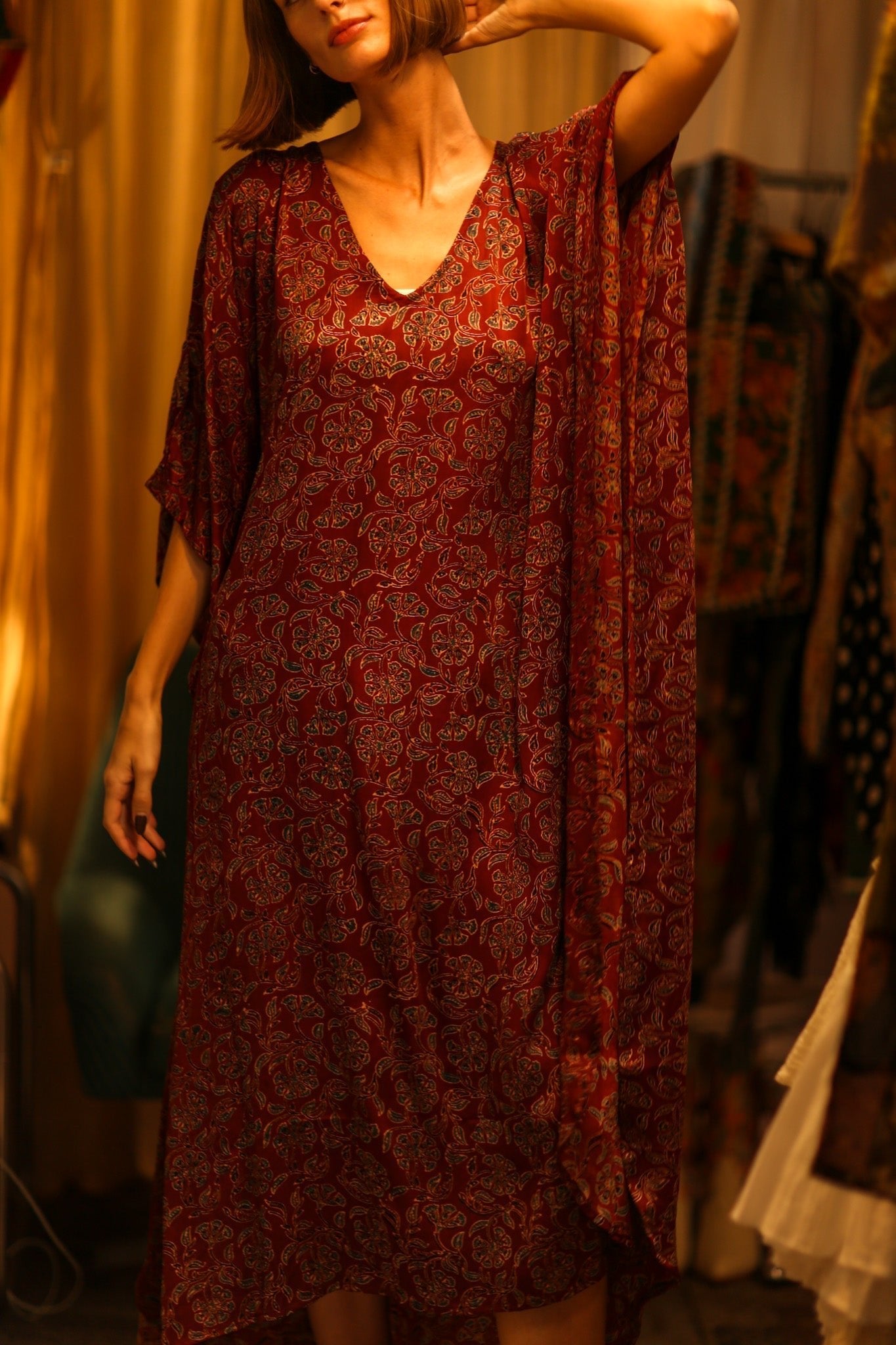 CAFTAN DRESS OZANI - MOMO STUDIO BERLIN - Berlin Concept Store - sustainable & ethical fashion