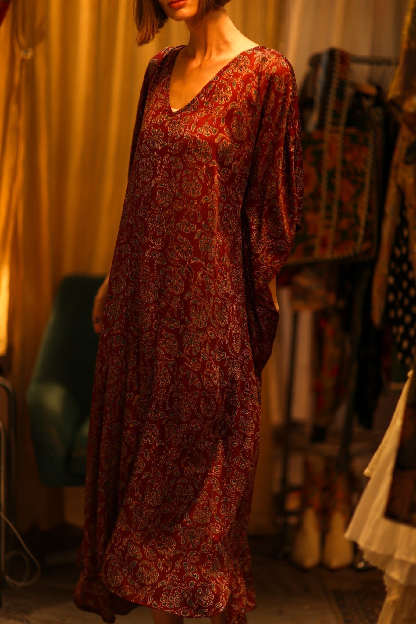 CAFTAN DRESS OZANI - MOMO STUDIO BERLIN - Berlin Concept Store - sustainable & ethical fashion