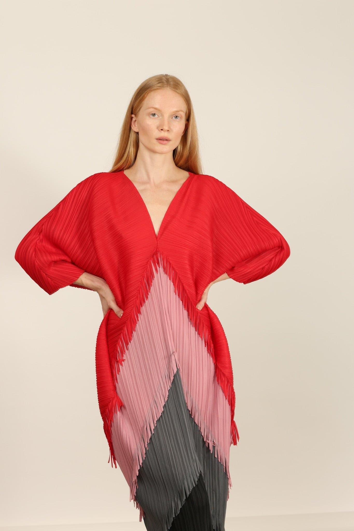 CAFTAN PLEATED DRESS MARA KAFTAN - MOMO STUDIO BERLIN - Berlin Concept Store - sustainable & ethical fashion