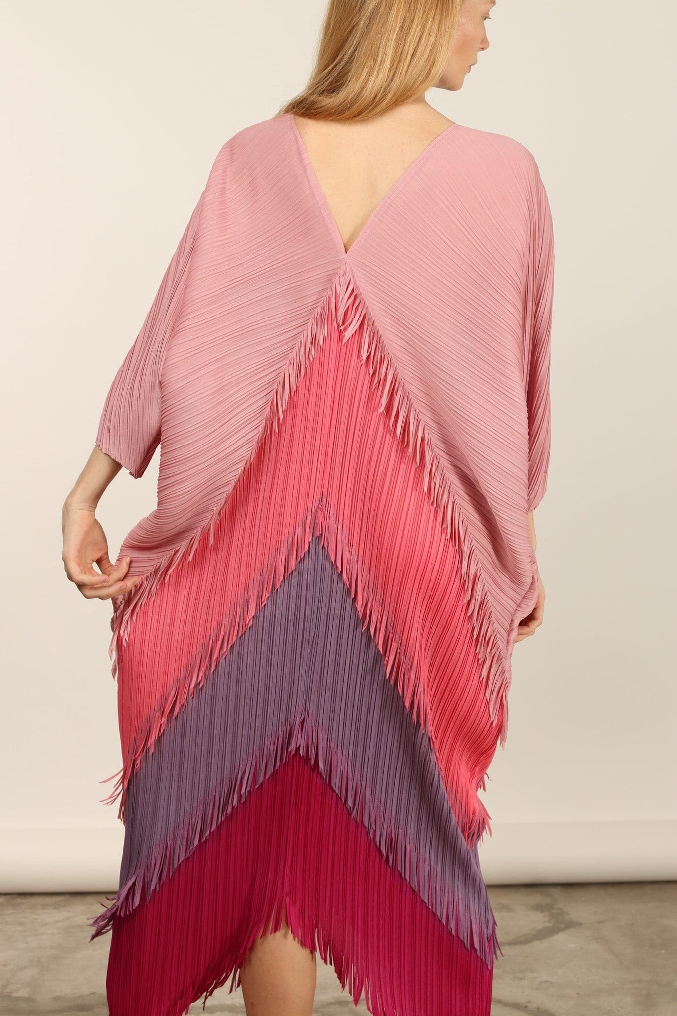 CAFTAN PLEATED DRESS MARA KAFTAN - MOMO STUDIO BERLIN - Berlin Concept Store - sustainable & ethical fashion