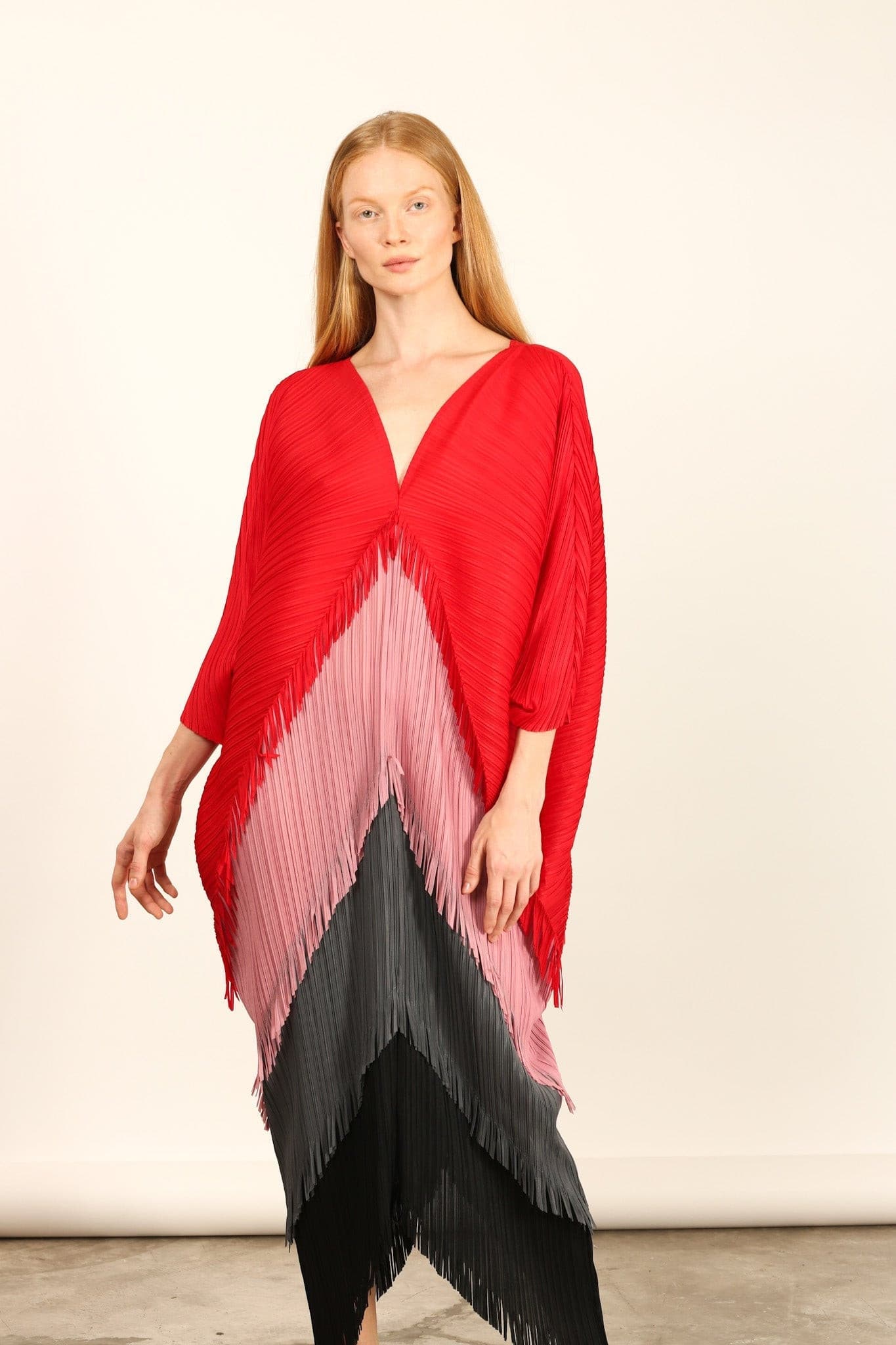 CAFTAN PLEATED DRESS MARA KAFTAN - MOMO STUDIO BERLIN - Berlin Concept Store - sustainable & ethical fashion