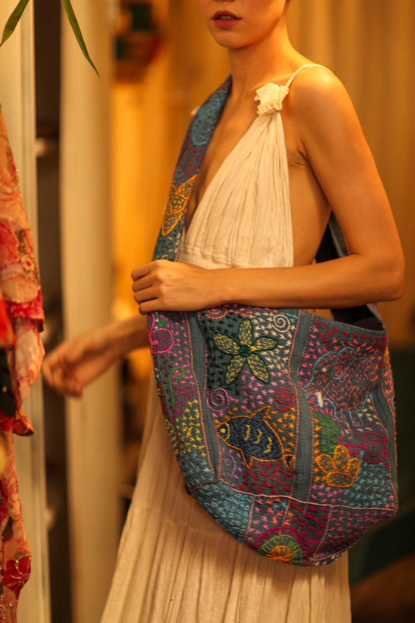 CHAILAI EMBROIDERED BAG - MOMO STUDIO BERLIN - Berlin Concept Store - sustainable & ethical fashion