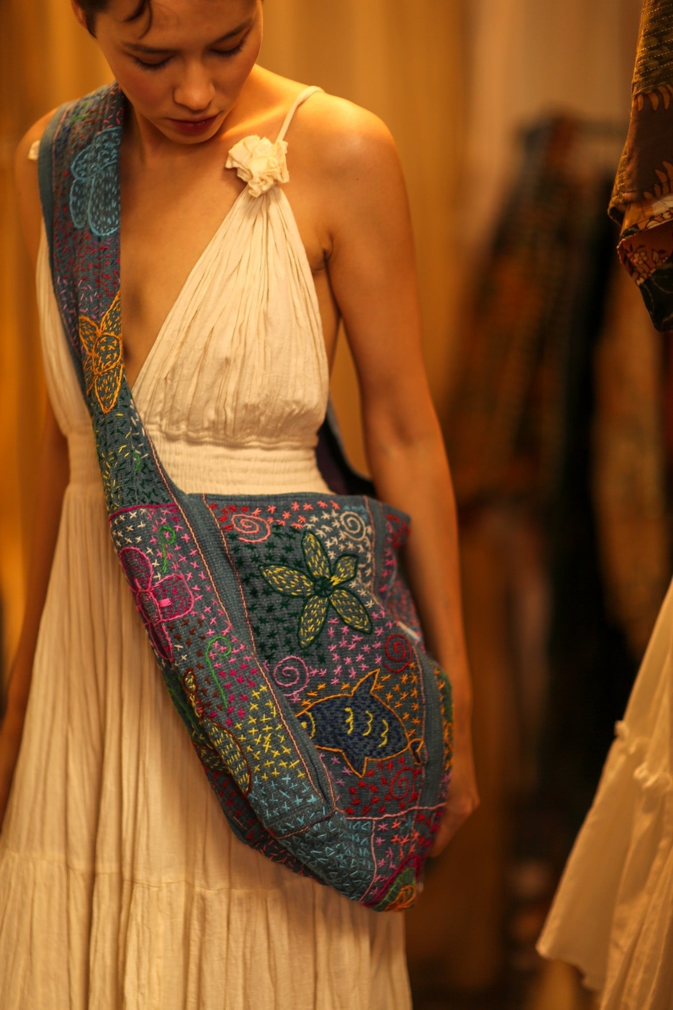 CHAILAI EMBROIDERED BAG - MOMO STUDIO BERLIN - Berlin Concept Store - sustainable & ethical fashion