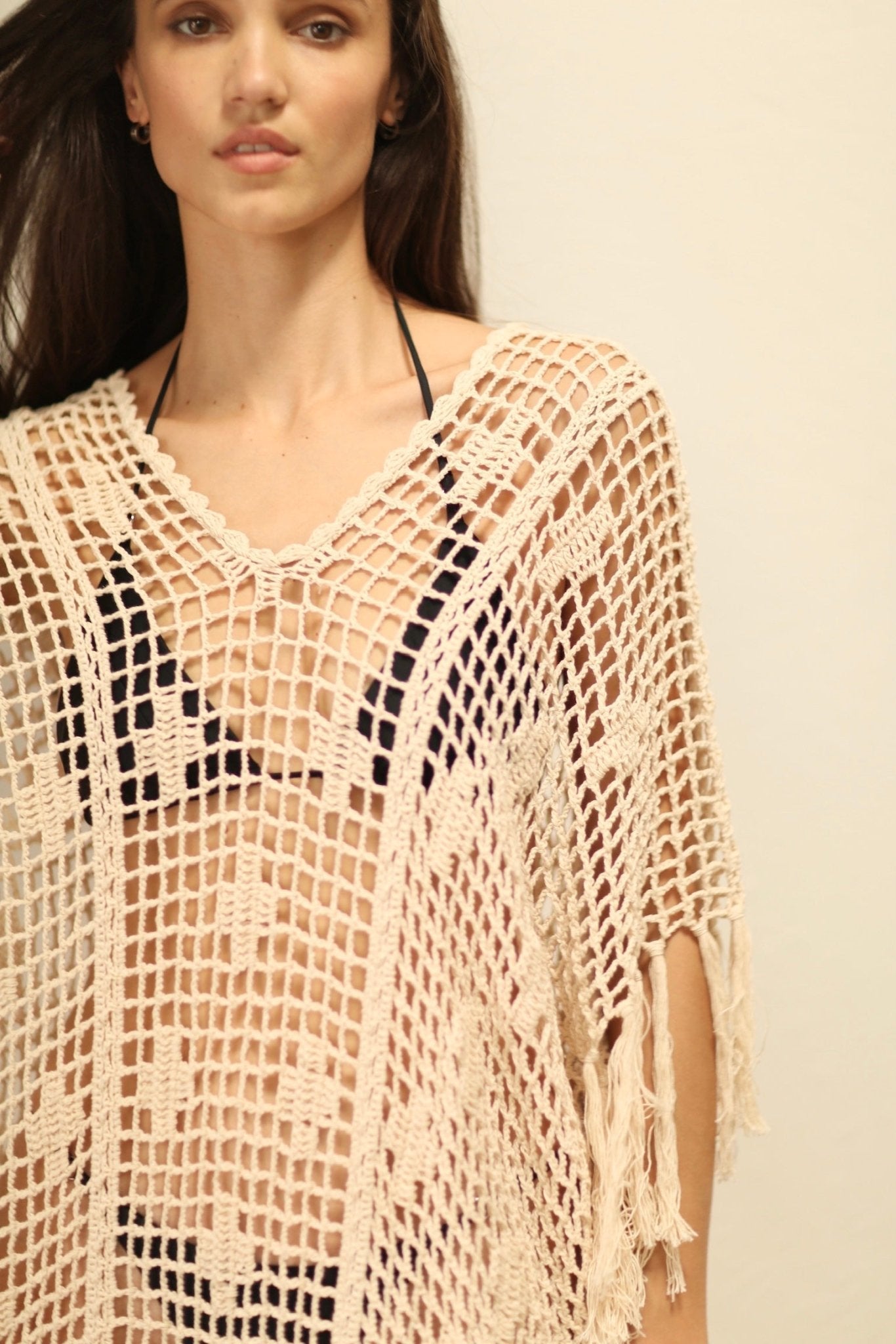 CONCODIA CROCHET KAFTAN DRESS - MOMO STUDIO BERLIN - Berlin Concept Store - sustainable & ethical fashion