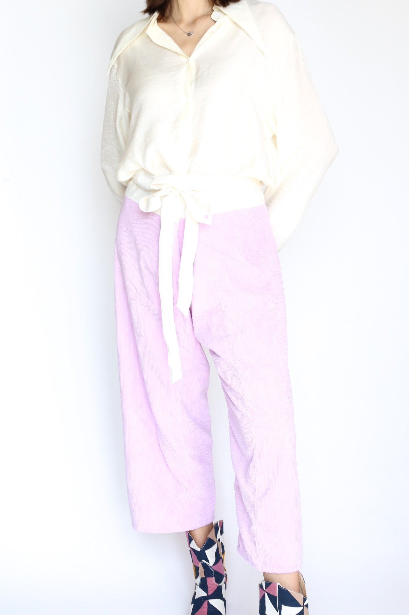 CORDUROY FISHERMAN PANTS TROUSERS - MOMO STUDIO BERLIN - Berlin Concept Store - sustainable & ethical fashion