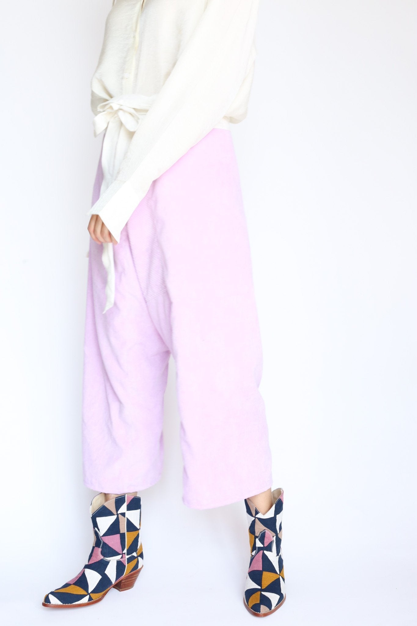 CORDUROY FISHERMAN PANTS TROUSERS - MOMO STUDIO BERLIN - Berlin Concept Store - sustainable & ethical fashion