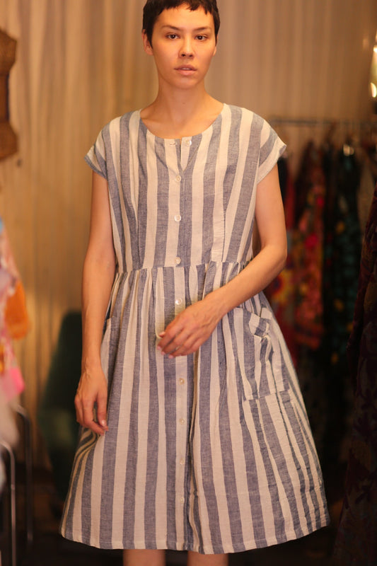 COTTIN DRESS EDITH LALI - MOMO STUDIO BERLIN - Berlin Concept Store - sustainable & ethical fashion