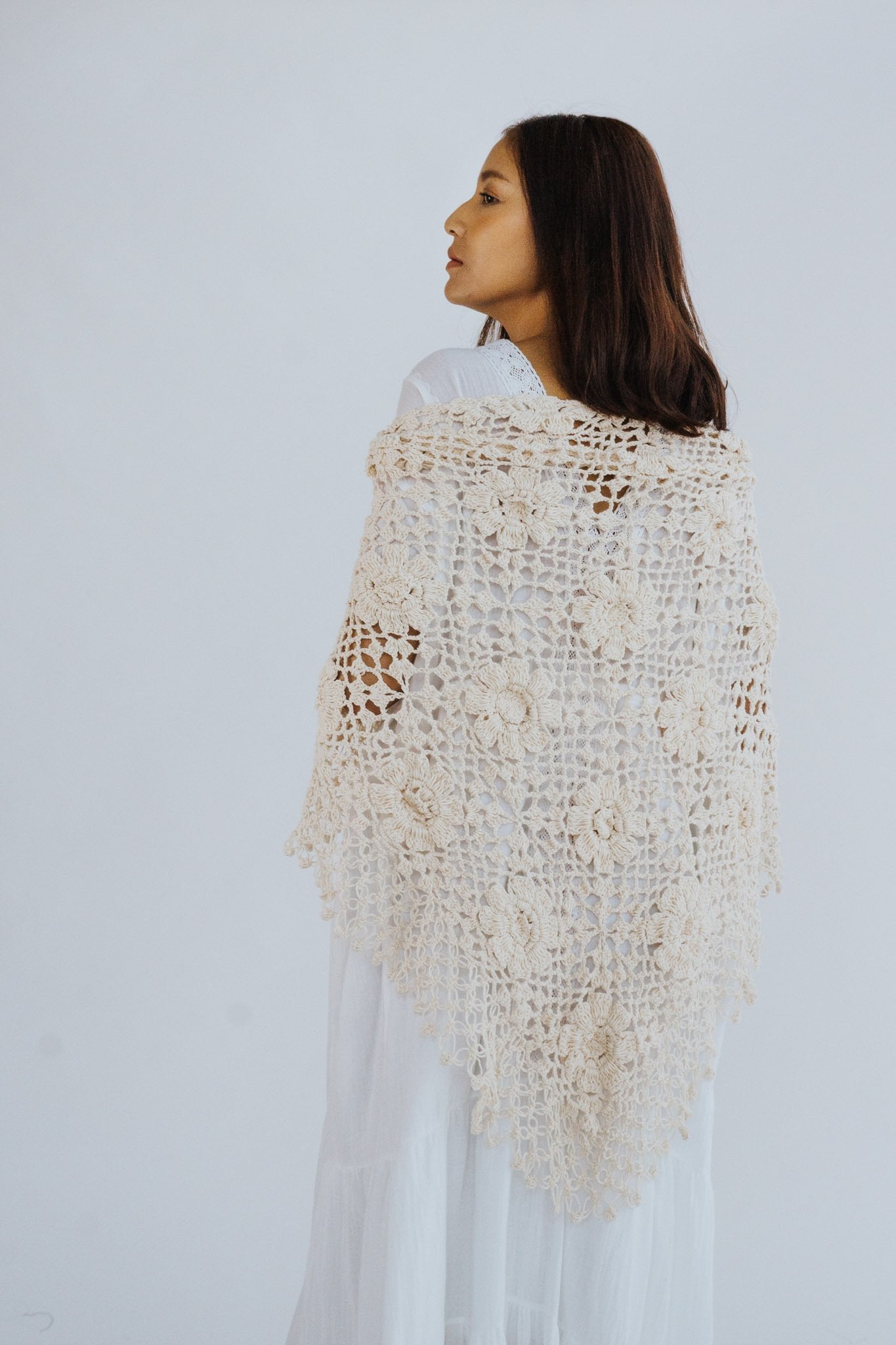 COTTON CROCHET CARDIGAN COCO - MOMO STUDIO BERLIN - Berlin Concept Store - sustainable & ethical fashion