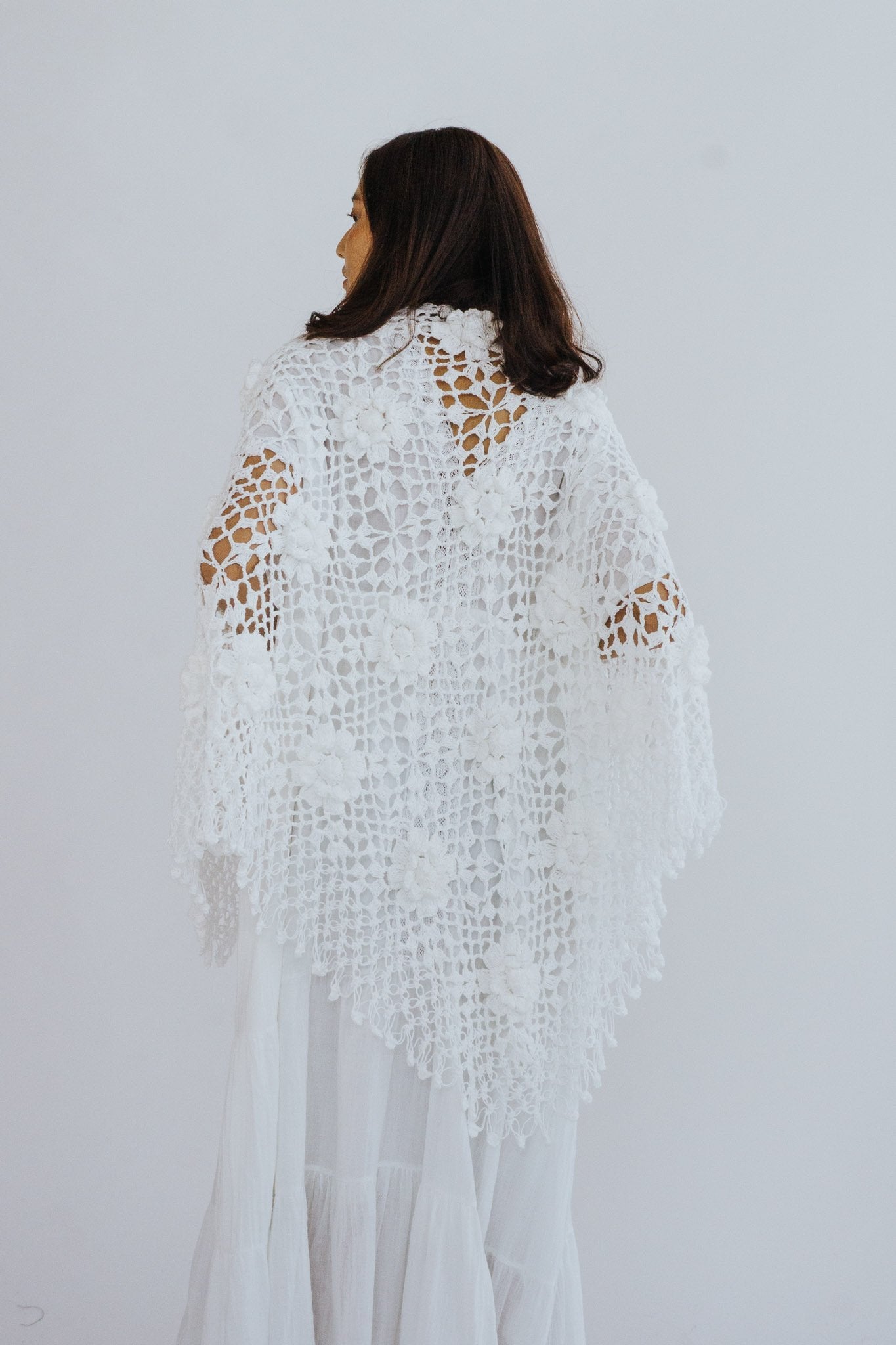 COTTON CROCHET CARDIGAN COCO - MOMO STUDIO BERLIN - Berlin Concept Store - sustainable & ethical fashion