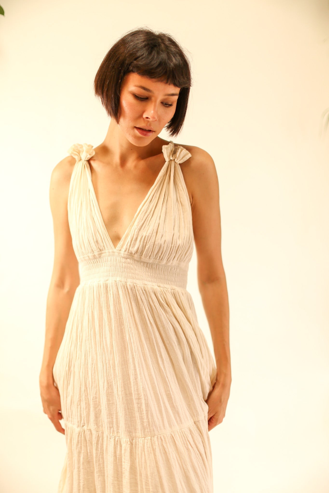 COTTON DRESS AFRA - MOMO STUDIO BERLIN - Berlin Concept Store - sustainable & ethical fashion