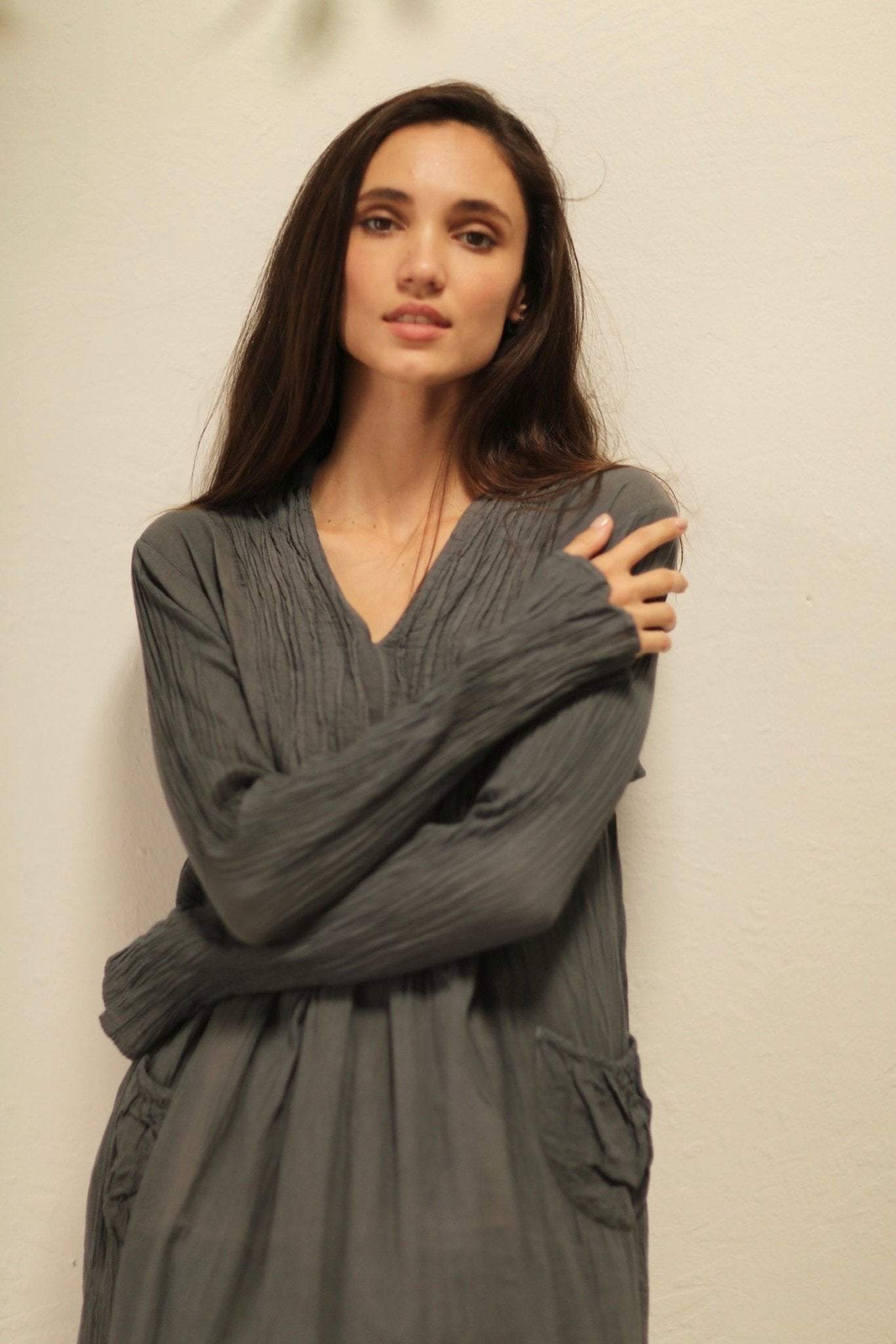 COTTON DRESS CAMILE - MOMO STUDIO BERLIN - Berlin Concept Store - sustainable & ethical fashion