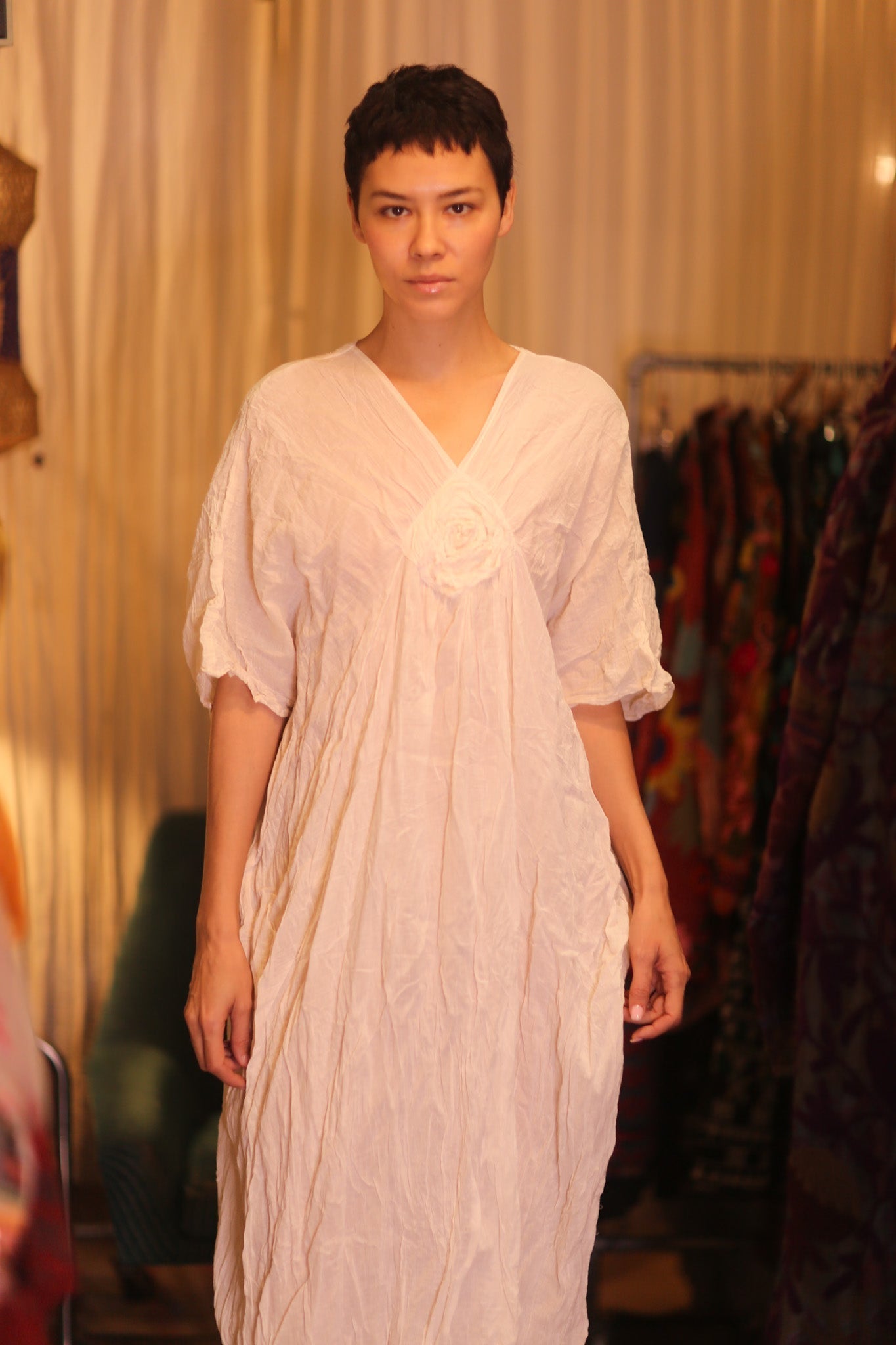 COTTON JASMINE DRESS - MOMO STUDIO BERLIN - Berlin Concept Store - sustainable & ethical fashion