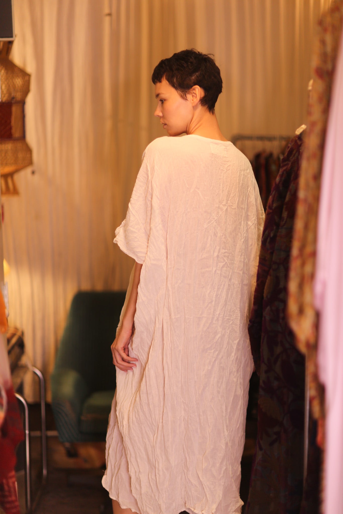 COTTON JASMINE DRESS - MOMO STUDIO BERLIN - Berlin Concept Store - sustainable & ethical fashion