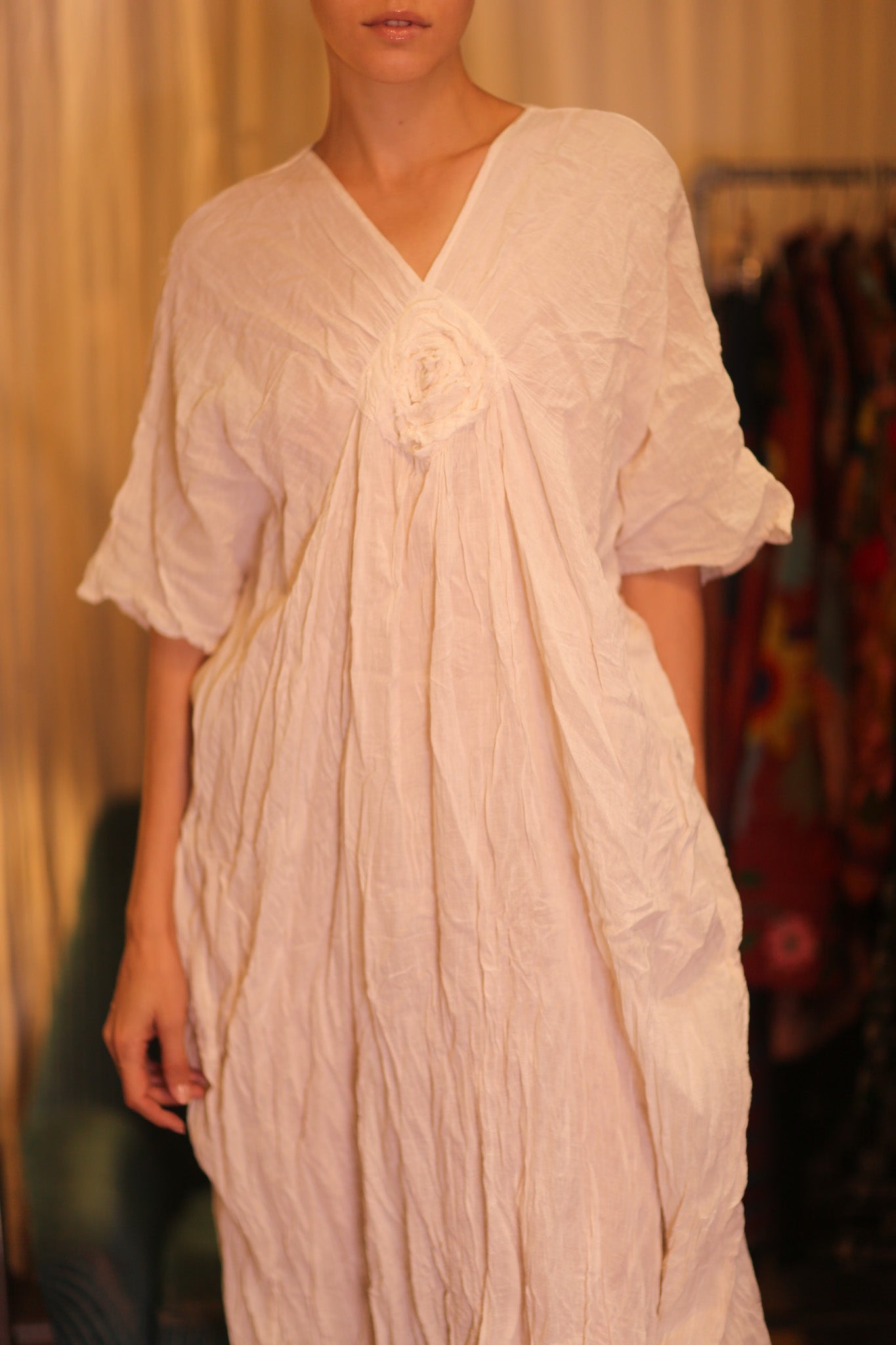 COTTON JASMINE DRESS - MOMO STUDIO BERLIN - Berlin Concept Store - sustainable & ethical fashion