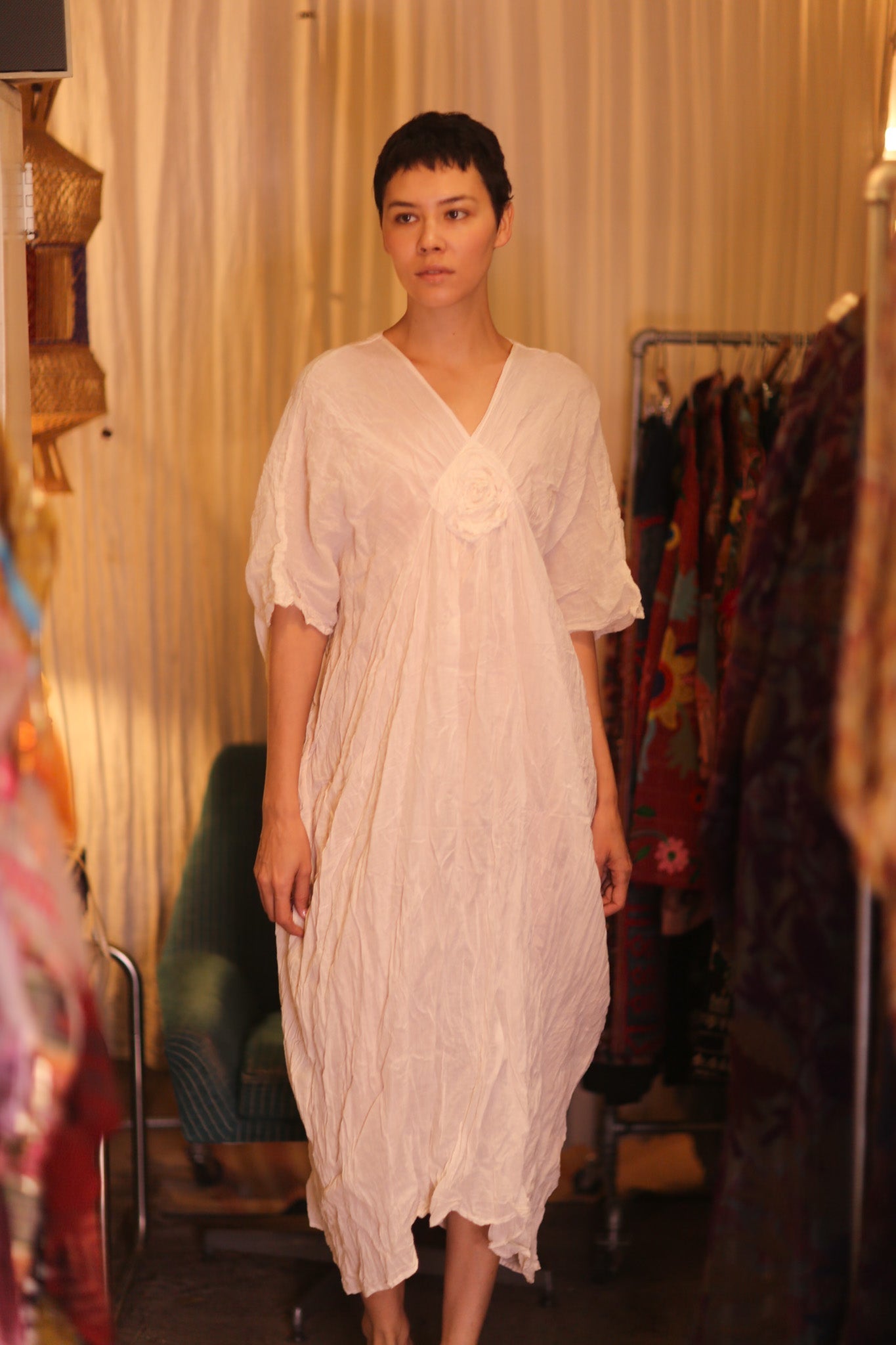 COTTON JASMINE DRESS - MOMO STUDIO BERLIN - Berlin Concept Store - sustainable & ethical fashion