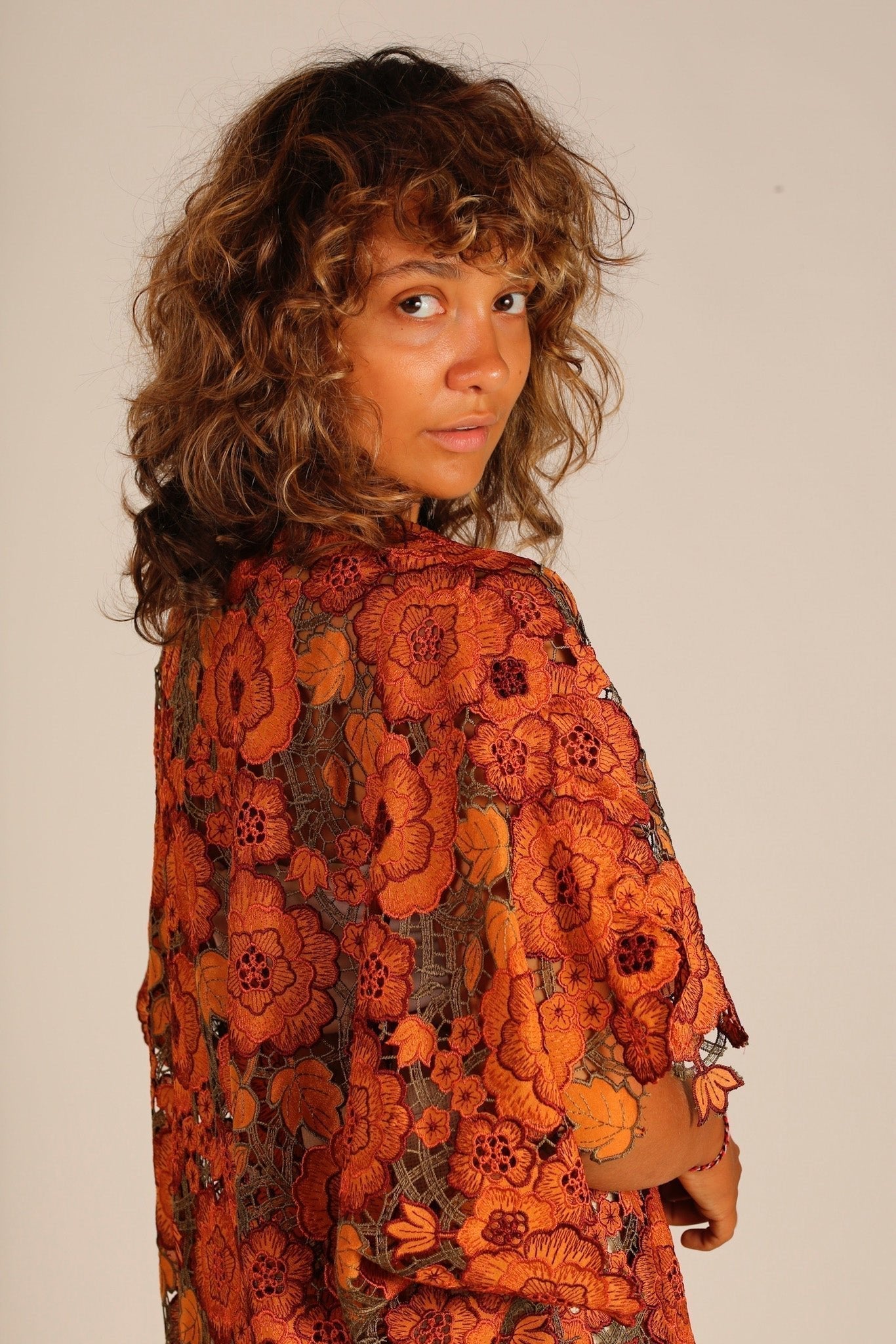 COTTON LACE KIMONO - MOMO STUDIO BERLIN - Berlin Concept Store - sustainable & ethical fashion