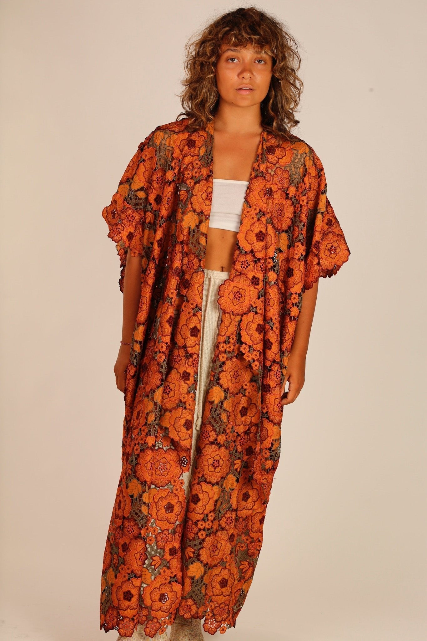 COTTON LACE KIMONO - MOMO STUDIO BERLIN - Berlin Concept Store - sustainable & ethical fashion