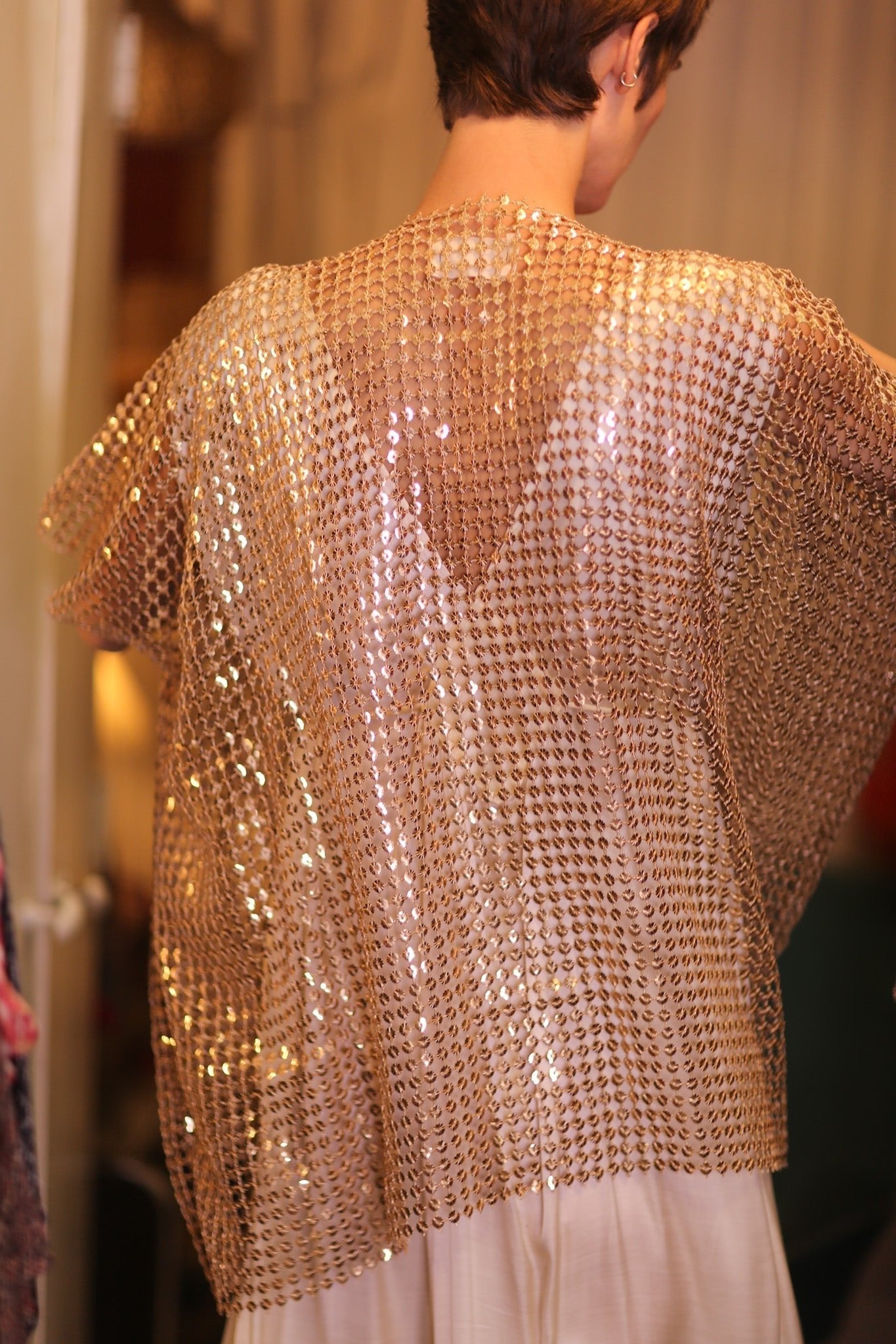 COTTON SHORT KIMONO GLOW - MOMO STUDIO BERLIN - Berlin Concept Store - sustainable & ethical fashion